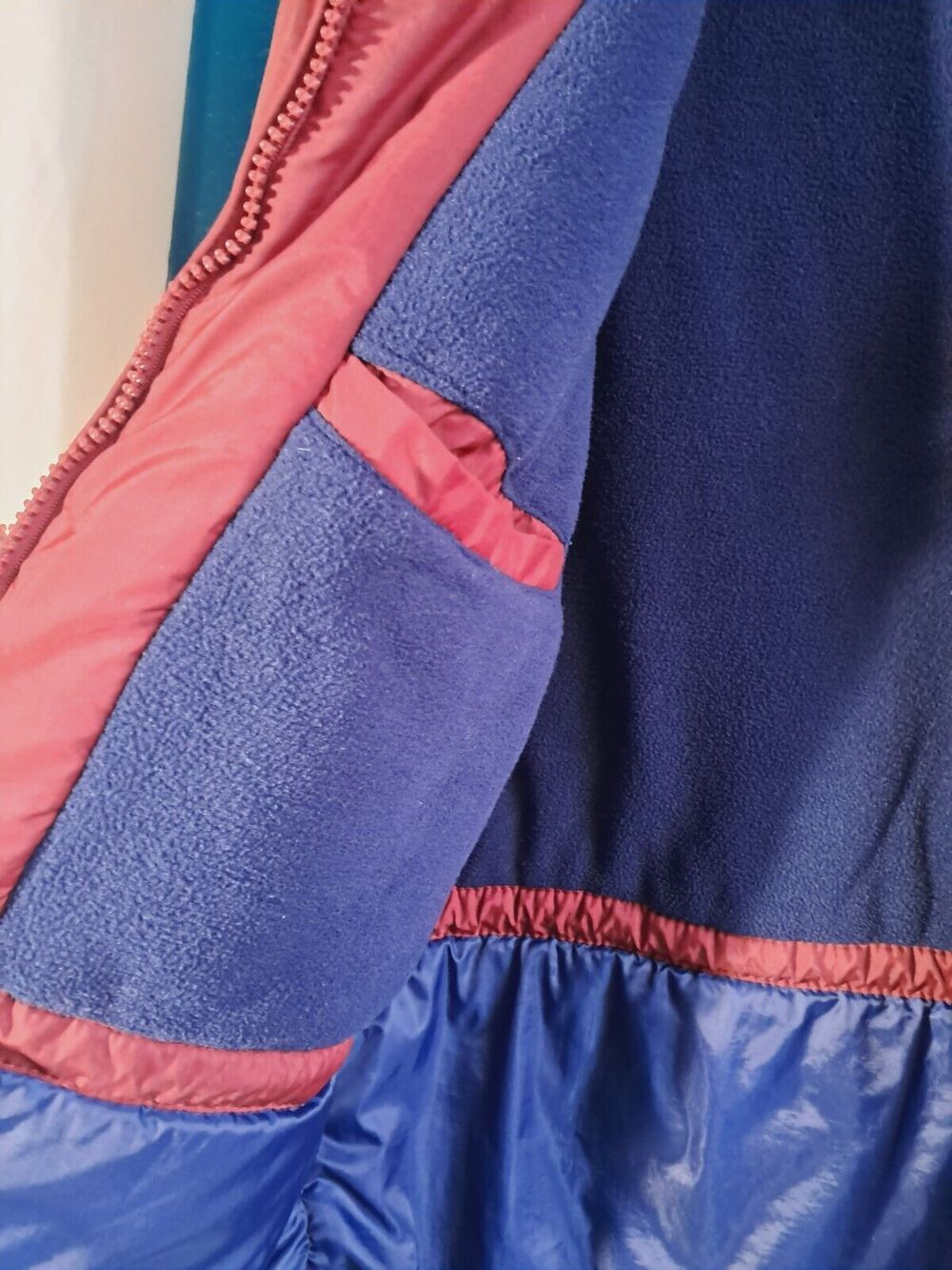 Men's Large Maroon Insulated Coat Parka Habands Polar Man Arctic - Picture 6 of 11